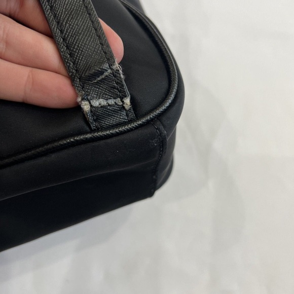 Kate‎ Spade Wilson Road Small Bradley Backpack Black Nylon Gold Leather Straps main image 14